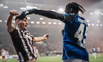 随着圣保利0-0，德甲最新积分榜出炉