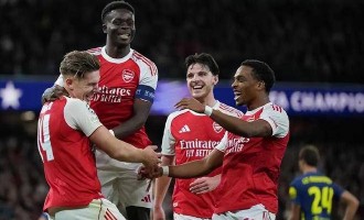 欧冠阿森纳4比0马竞，主帅半场变阵奏效，13分钟碾压西甲豪门